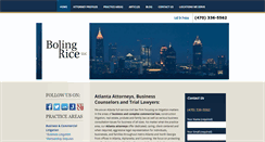 Desktop Screenshot of businesslawyerinatlanta.com